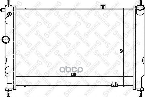 

Радиатор системы охлаждения Stellox 1025224SX