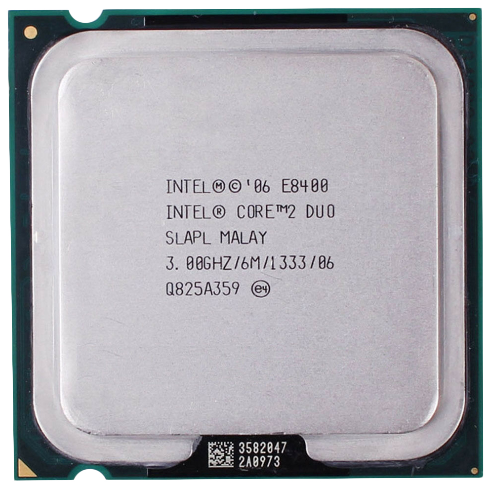 

Процессор Intel Core 2 Duo E8400 LGA 775 OEM, Core 2 Duo E8400