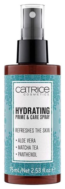 фото Термальная вода для лица catrice hydrating prime & care spray