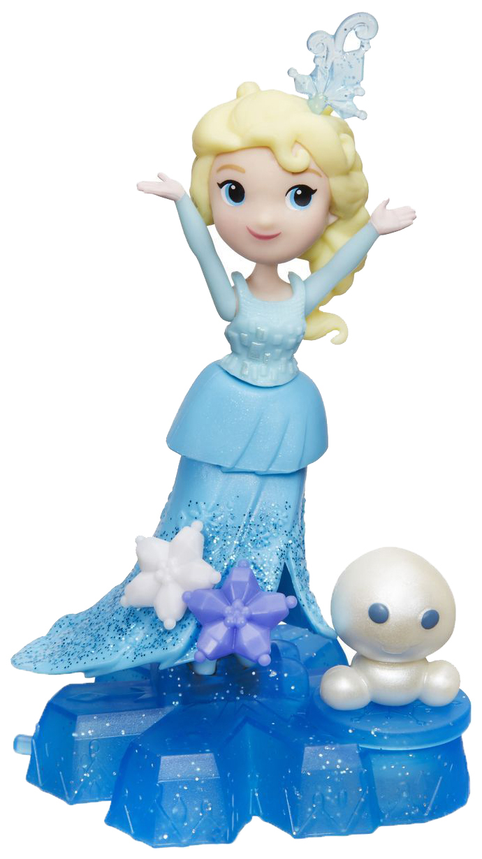 фото Кукла disney princess холодное сердце на платформе-снежинке маленькая b9249