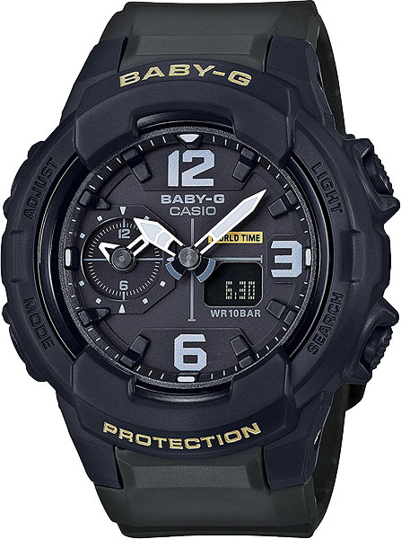 фото Наручные часы кварцевые женские casio baby-g bga-230-3b