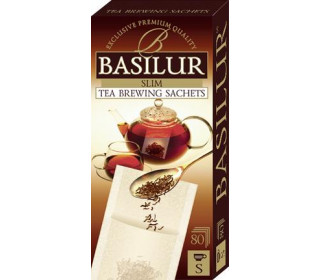 

Фильтр-пакеты Basilur для заваривания листового чая 80 шт