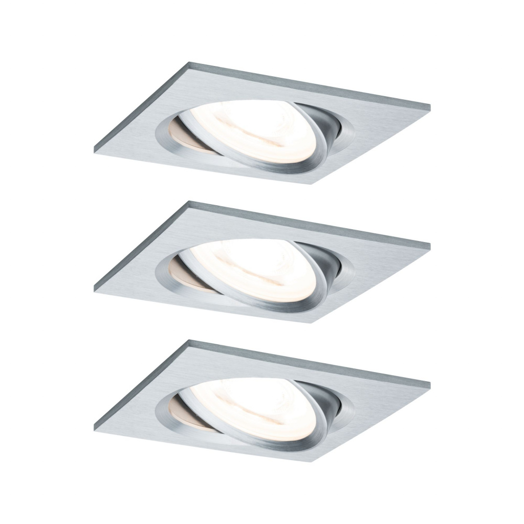 

Светильник встраиваемый, комплект Nova 3stepdim 3x6,5W Alu gd 93474