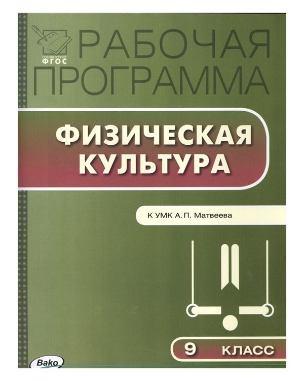 

Рабочая программа по Физической культуре к УМК Матвеева. 9 класс