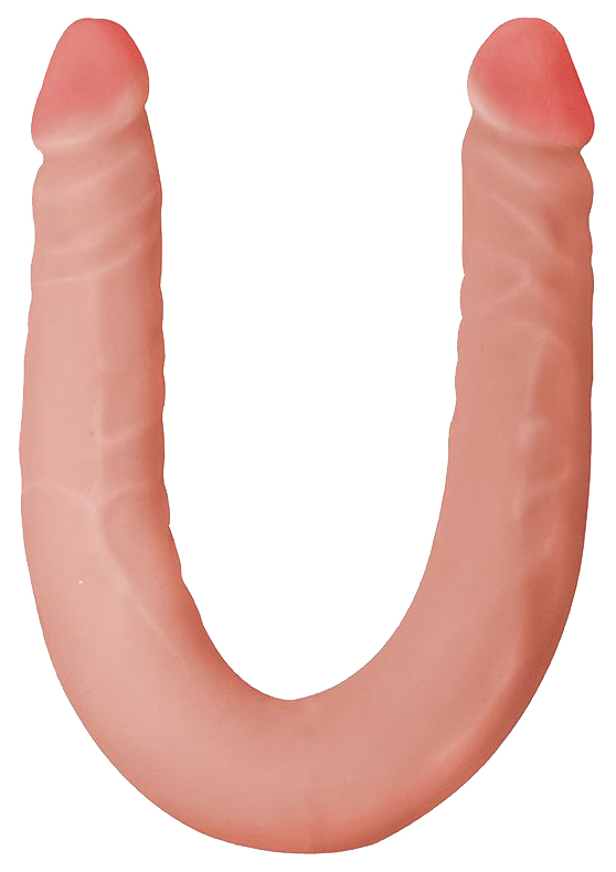 Двусторонний фаллоимитатор Naughty Instinct 44 см