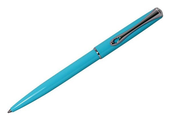 Шариковая ручка Diplomat Traveller Lumi blue синяя арт. D20001071