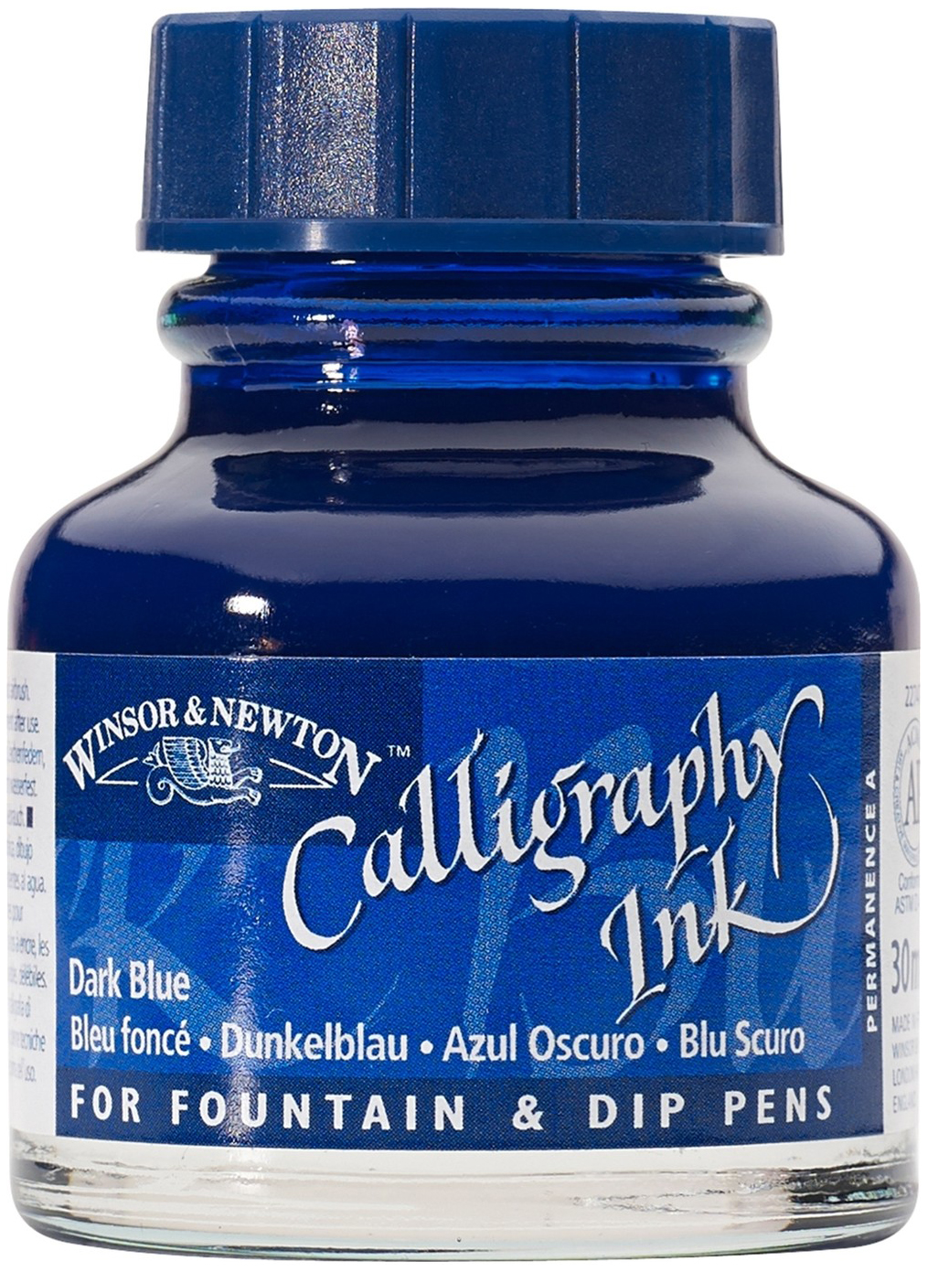 

Тушь Winsor&Newton WN1111222 для каллиграфии 30 мл темно-синяяя, Синий