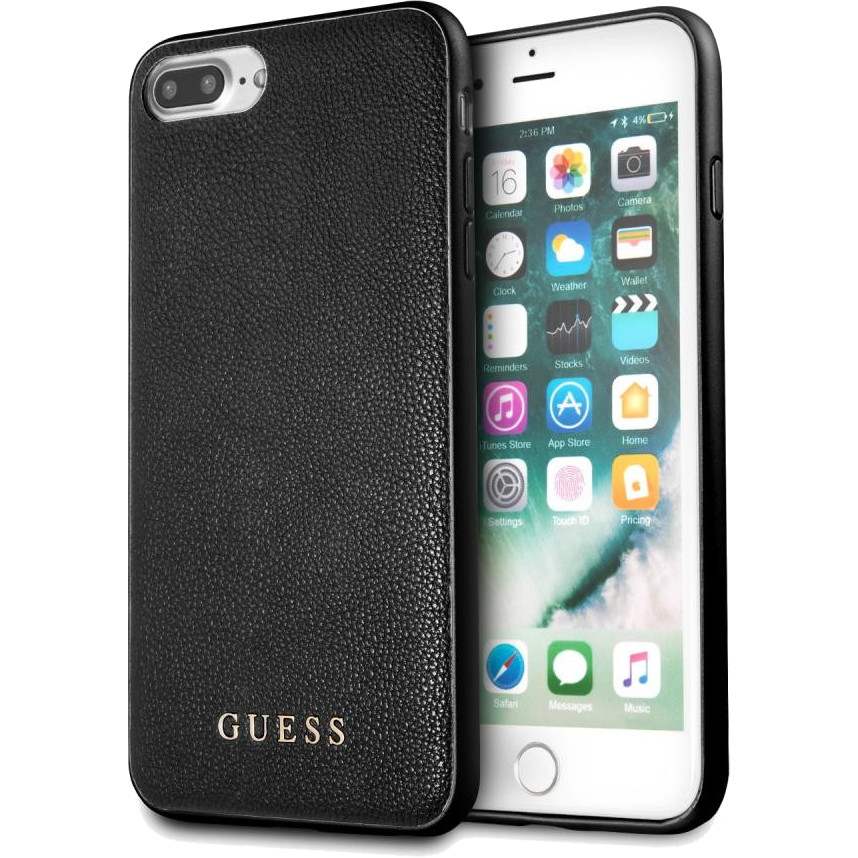 фото Чехол guess iridescent hard case для iphone 7 plus/8 plus black