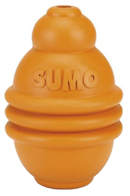 Жевательная игрушка для собак Beeztees Sumo Play, оранжевый, длина 6 см