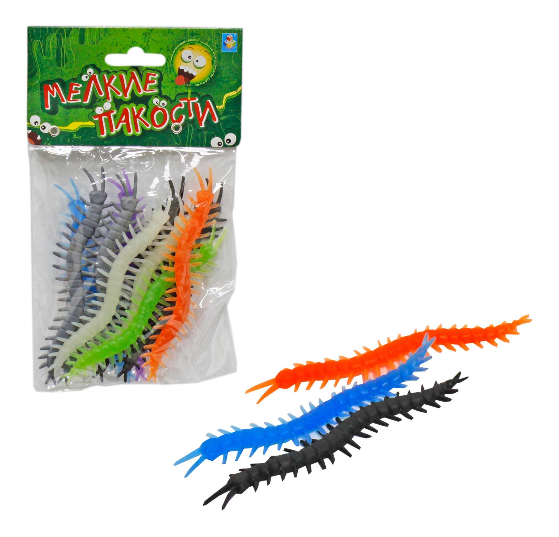 

Мелкие пакости, наб. насекомых 10шт.в пак.с хедером