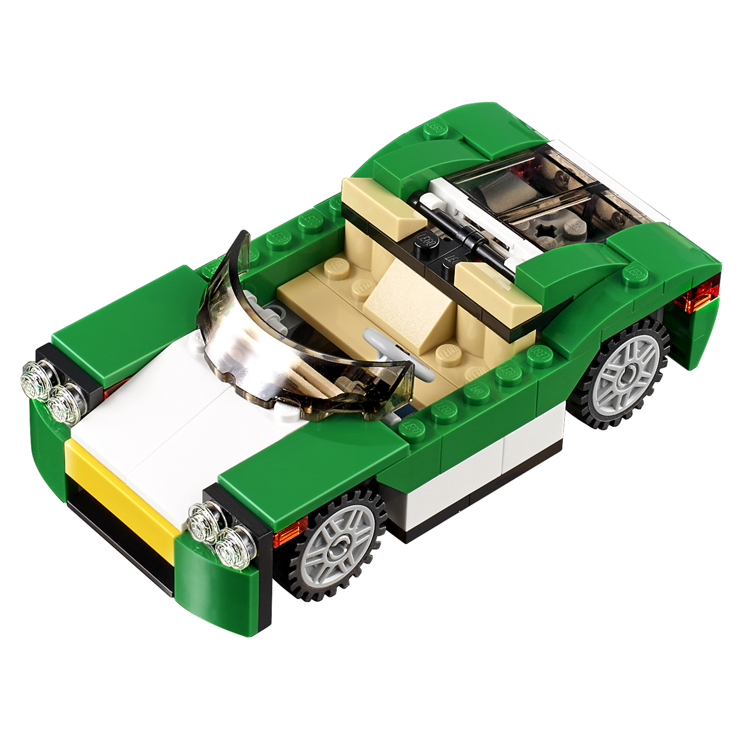 Конструктор LEGO Creator Зелёный кабриолет (31056) конструктор lego creator магазин по продаже игрушек и продуктов 31036