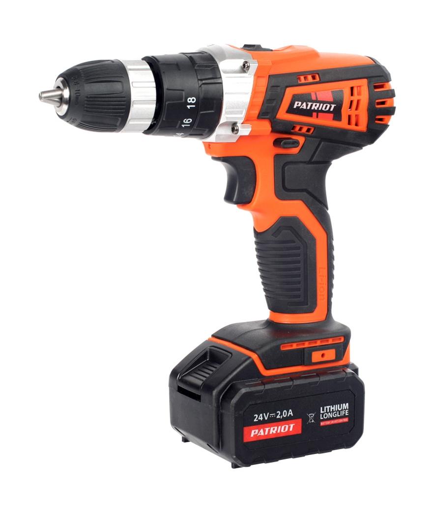 

Акк. ударная дрель-шуруповерт PATRIOT THE ONE BR 241Li-H 180201418, THE ONE BR 241Li-H