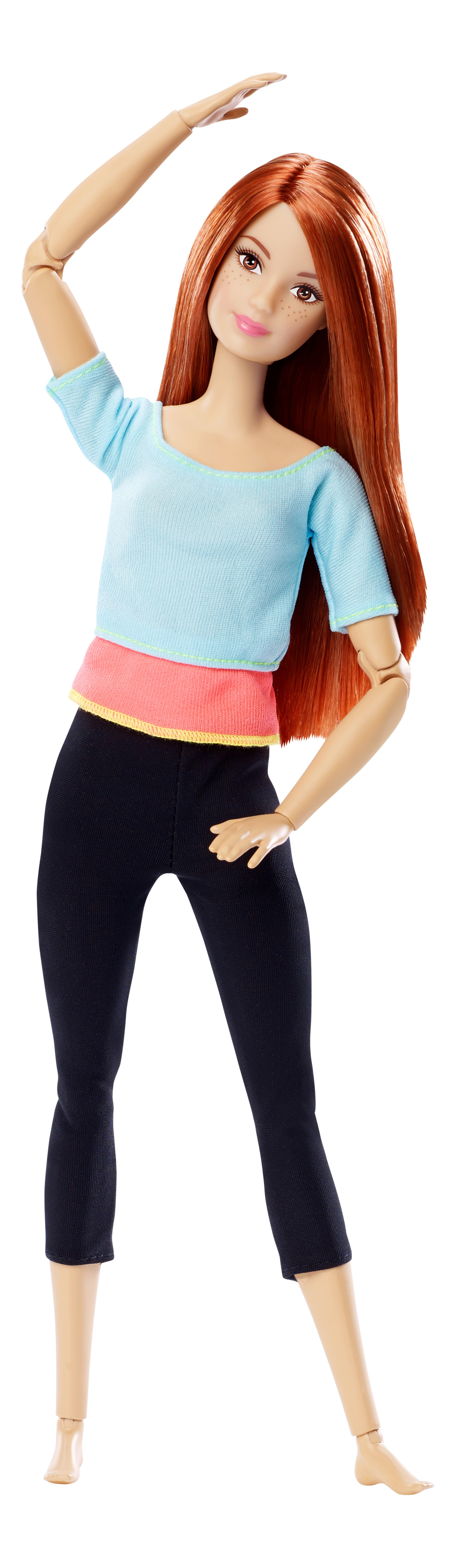 

Кукла Barbie из серии Безграничные движения DHL81 DPP74, made to Move Doll - Blue Top