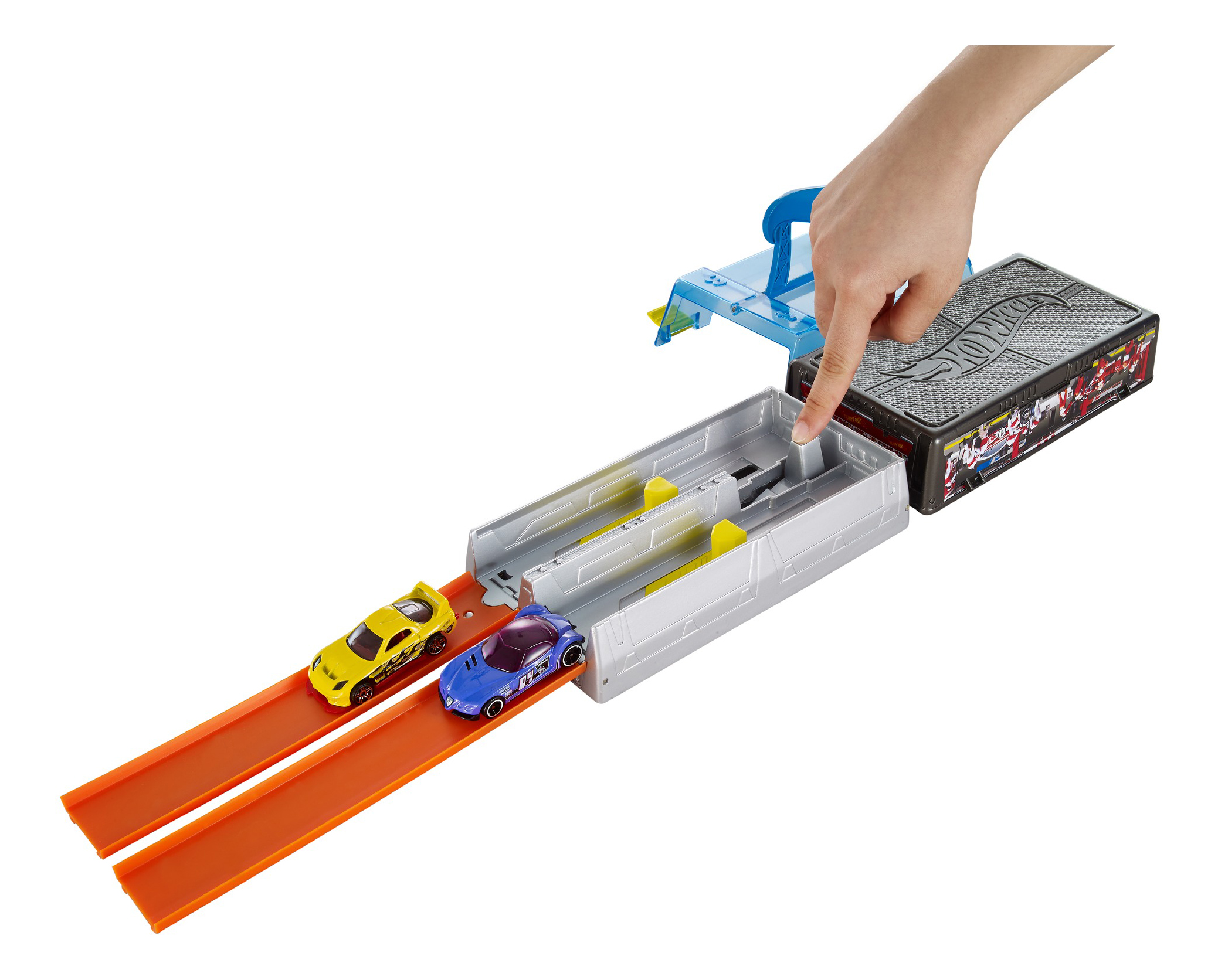 

Автотрек Hot Wheels Race Case Track Set CFC81