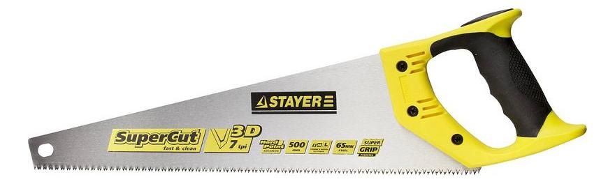 Универсальная ручная ножовка Stayer 1512-50 ножовка по дереву stayer 15365 35