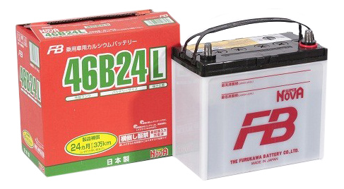 фото Аккумулятор автомобильный furukawa battery super nova 46b24l 45 ач