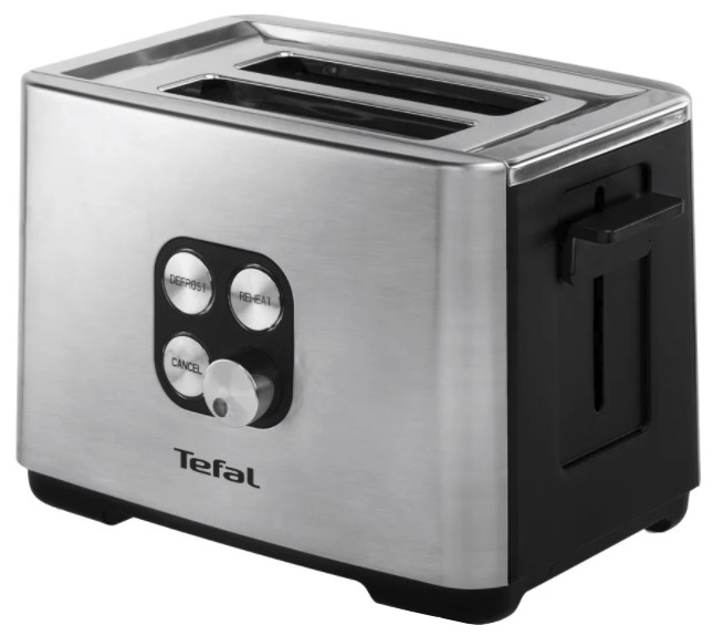 фото Тостер tefal cube tt420d30 silver