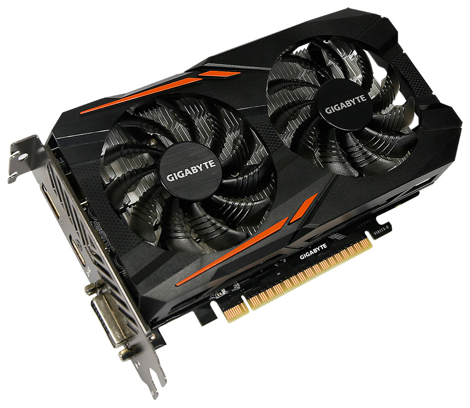 фото Видеокарта gigabyte nvidia geforce gtx 1050 ti (gv-n105toc-4gd)