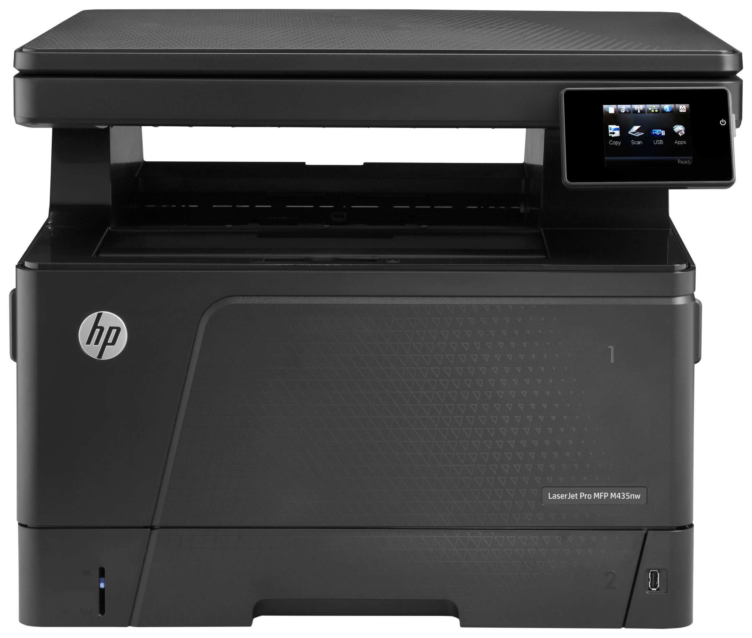 

Лазерное МФУ HP LaserJet Pro M435nw, LaserJet Pro M435nw