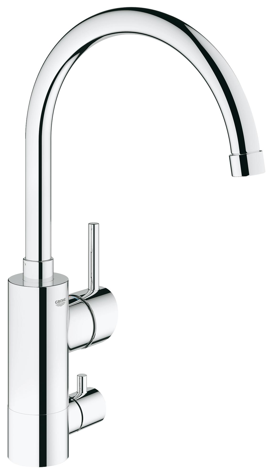 фото Смеситель для кухонной мойки grohe concetto new 32666001 металл