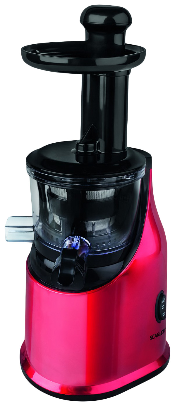 

Соковыжималка шнековая Scarlett SC-JE50S33 red/black, SC-JE50S33