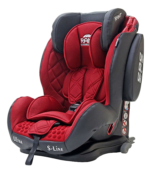 фото Автокресло rant thunder ultra isofix sps цв.красный гр.1/2/3