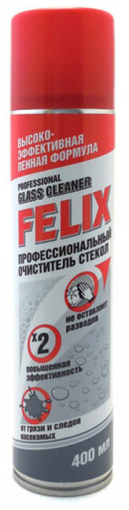 

Очиститель для стекол Felix 4606532004163 0,5 л.