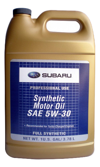 Моторное масло Subaru Synthetic SOA868V9285 5W30 3,78л