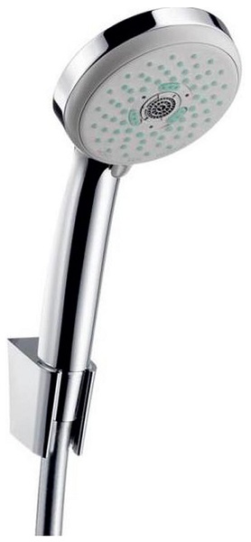 

Душевые лейки Hansgrohe 27595000, душевой набор Croma 100 Multi/Porter'S