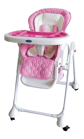 фото Стульчик для кормления sweet baby luxor classic rosa