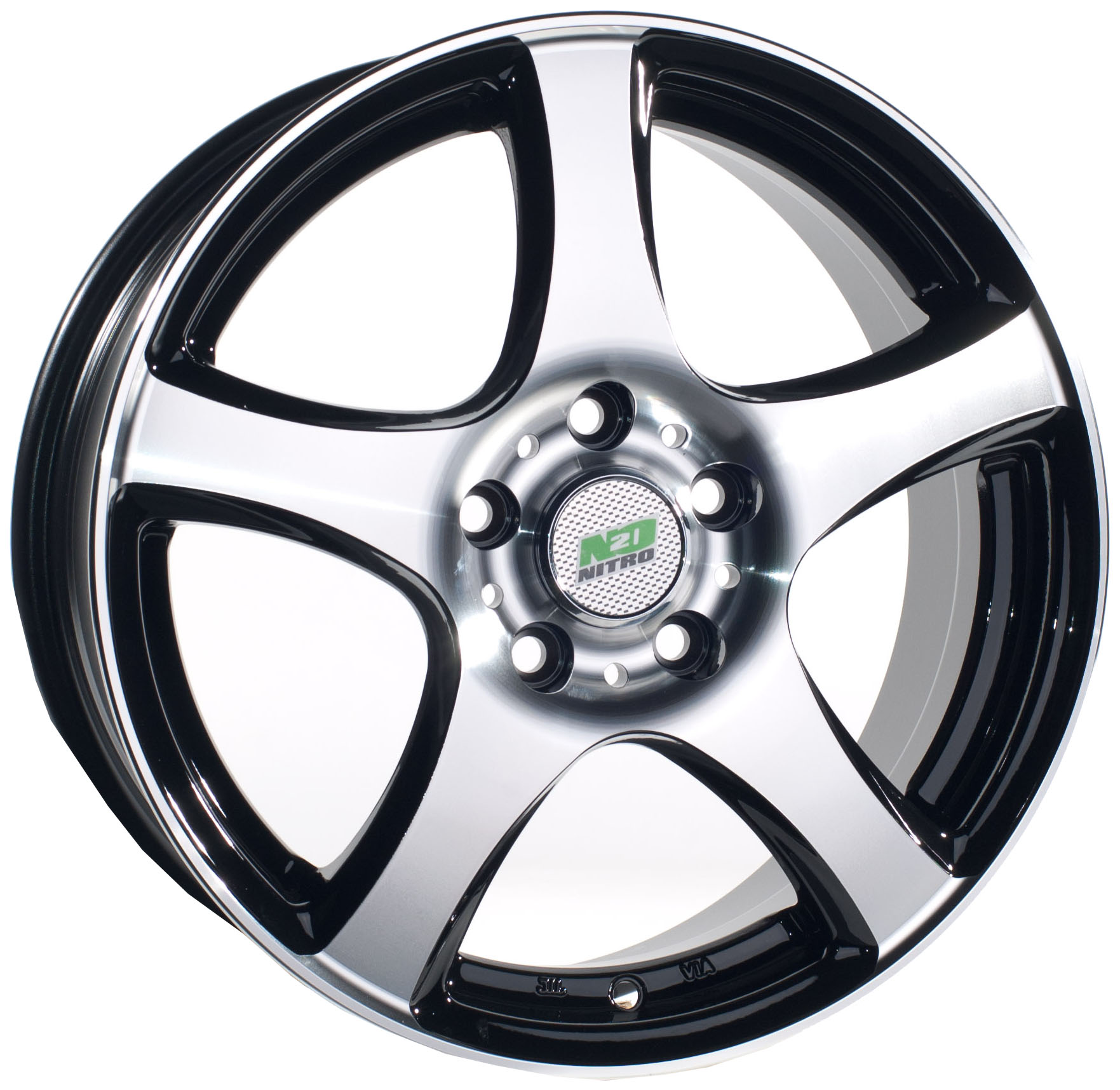 

Колесный диск Nitro Y279 R16 6.5J PCD5x114.3 ET45 D73.1 (41028960), Черный;серебристый