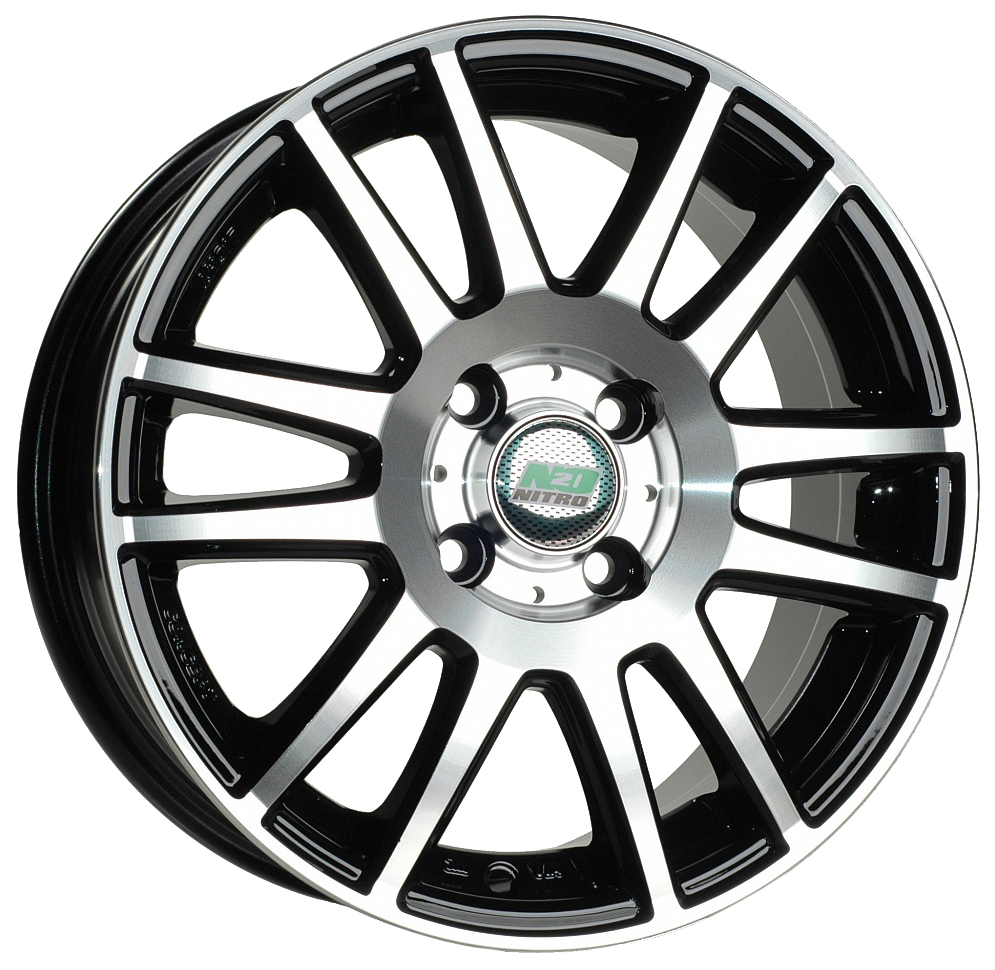 

Колесный диск Nitro Y4917 R14 5.5J PCD4x100 ET49 D56.6 (41026875), Черный;серебристый
