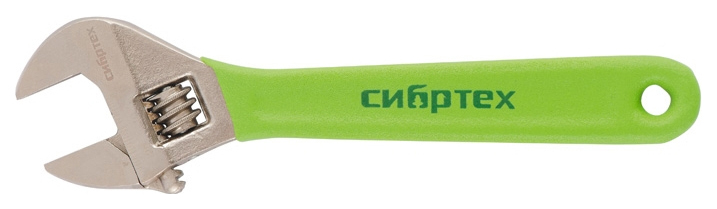 Ключ разводной СИБРТЕХ 375 мм никелированный 15529 разводной ключ сибртех