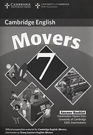 

C Young Learners Eng Tests 7 Movers Answer Booklet