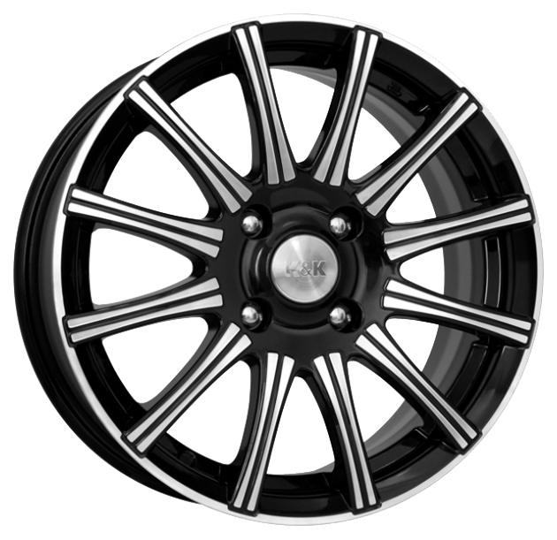 фото Колесный диск k&k r14 5.5j pcd4x100 et43 d60.1 12893