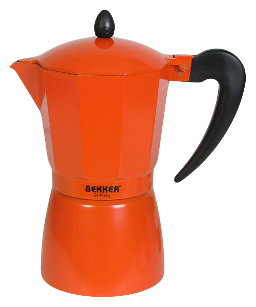 

Кофеварка гейзерная BEKKER BK-9353, Оранжевый;черный, BK-9353