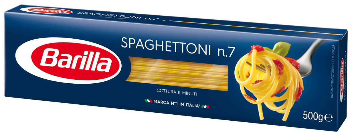 фото Макароны barilla spaghettoni №7 500 г