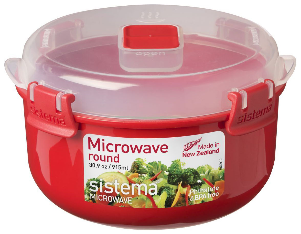 

Контейнер Sistema Microwave 1113 Красный, Красный;прозрачный