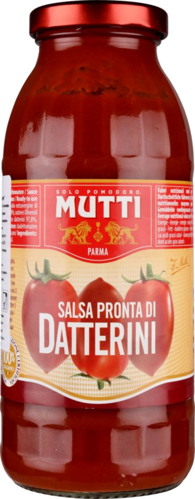 Соус томатный  Mutti salsa pronta di datterini 400 г