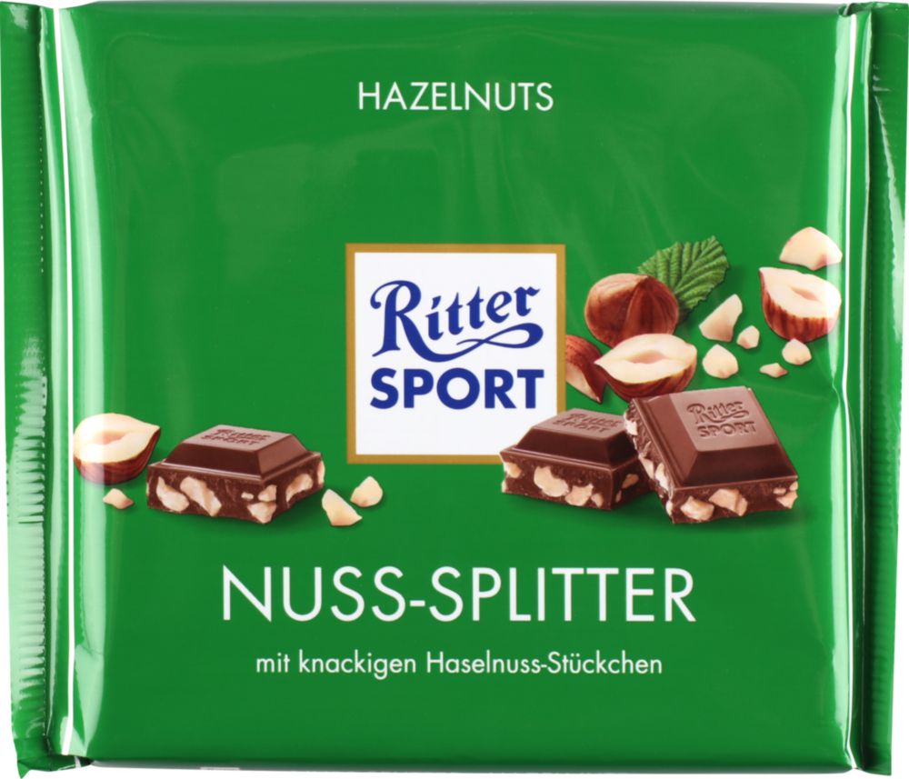 фото Шоколад молочный ritter sport лесной орех 250 г