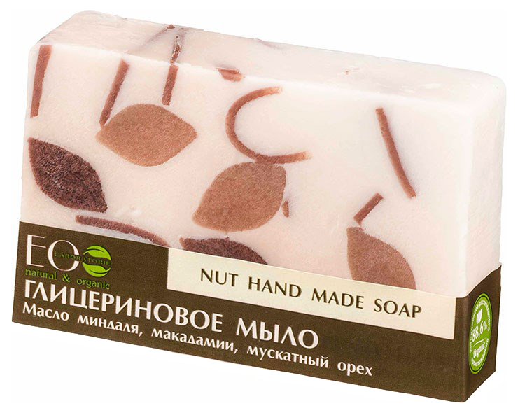 фото Косметическое мыло ecolab nut soap 130 г eo laboratorie