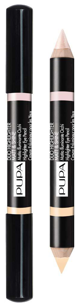 

Хайлайтер Pupa Duo Highlighter Matt&Shine №001 Beige 4.2 г
