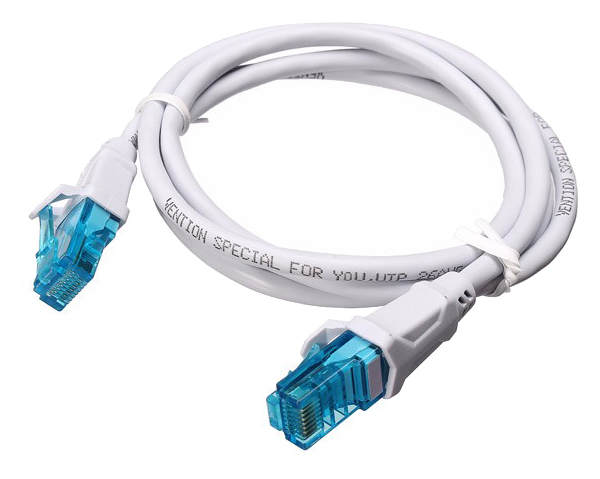 фото Кабель vention rj45-rj45, m-m 1м grey (vap-a10-s100)