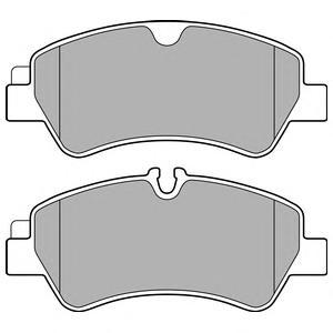 

Тормозные колодки DELPHI дисковые LP2662