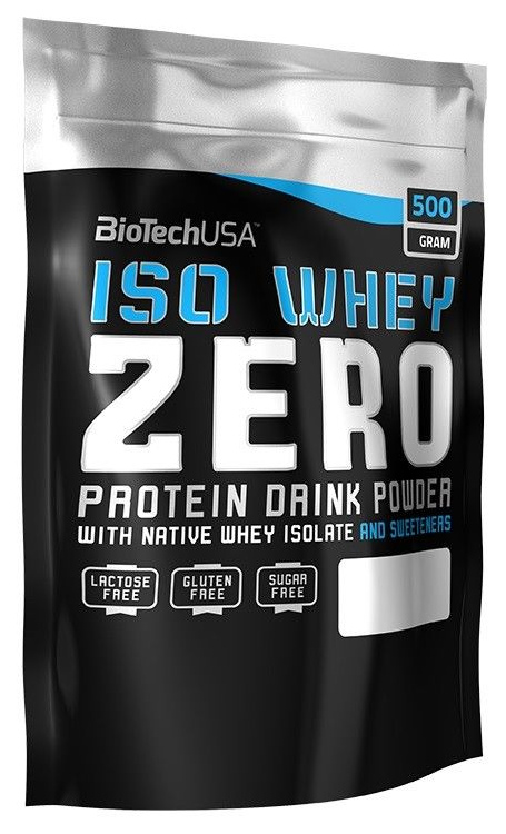 фото Протеин biotech iso whey zero lactose free, 500 г, cookies & cream