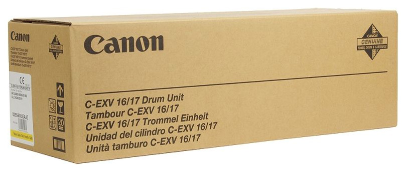 

Фотобарабан Canon C-EXV 16/17Y (0255B002AA 000) желтый, оригинальный, C-EXV 16/17Y
