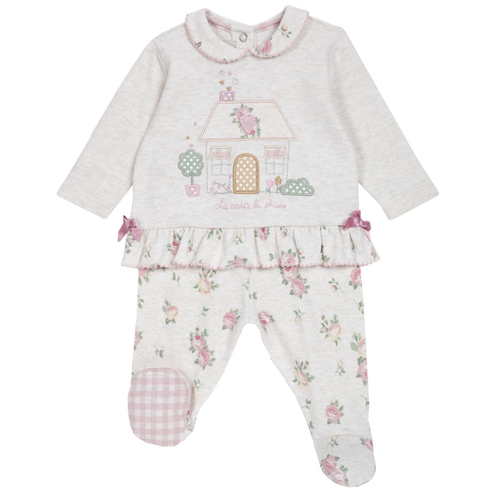 

Комплект одежды Chicco, цв. бежевый р.62, 9077828