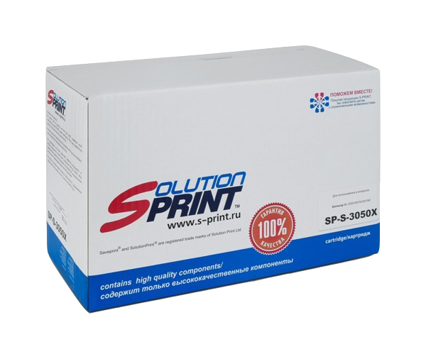 

Картридж Solution Print SP-S-3050X, аналог Samsung ML-D3050A/ML-D3050B, черный, SP-S-3050X