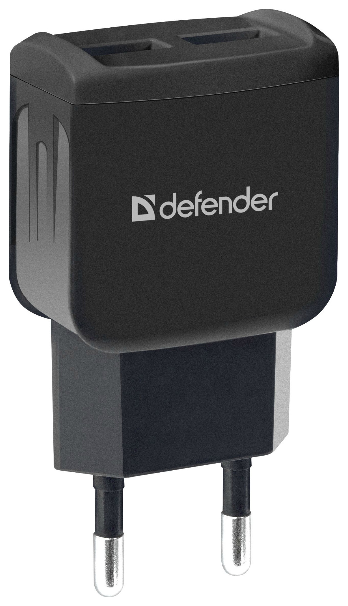 фото Сетевое зарядное устройство defender upc-23, 2xusb, 2,1 a, black