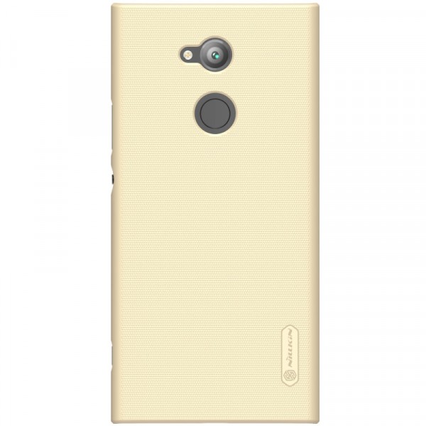 фото Чехол nillkin matte для sony xperia xa2 ultra gold